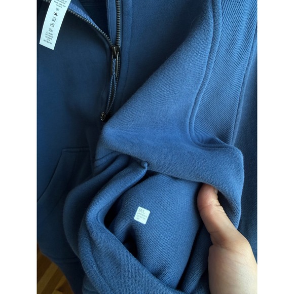 Lululemon Scuba Oversized Half-Zip Hoodie / Size: M/L / Pitch Blue - Picture 7 of 7